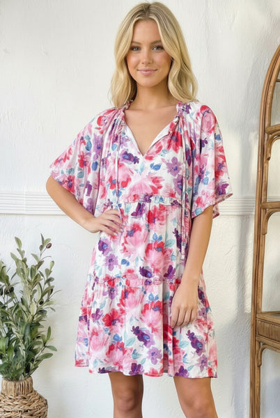 Petal Parade Tiered Dress