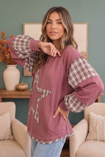 Starry Eyed Pullover Sweatshirt