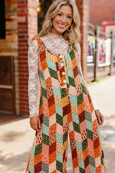 A Cozy Quilt Jumpsuit