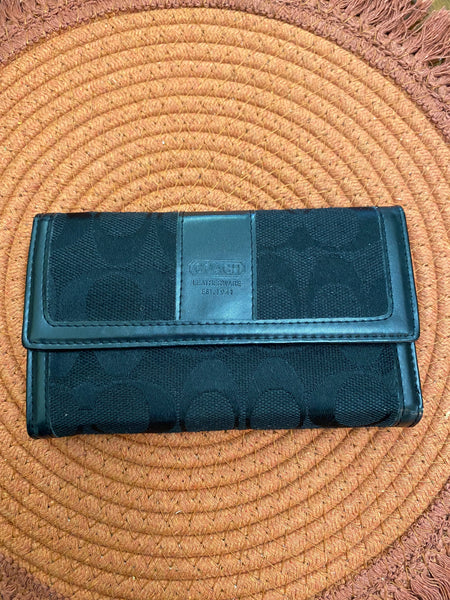Vintage Coach Legacy Signature Wallet