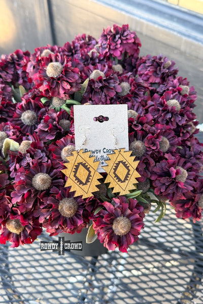 Aztec Cowgirl Earrings