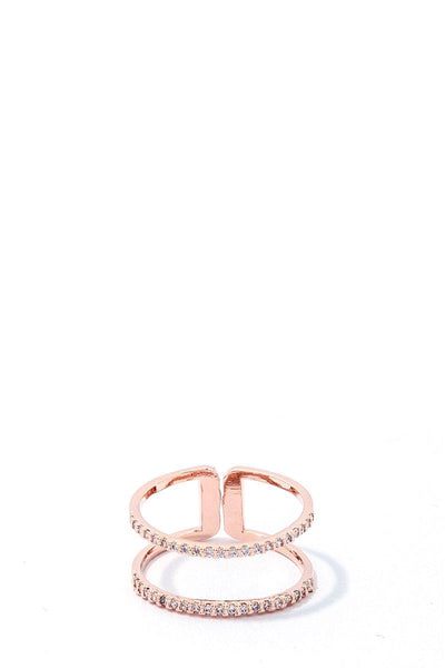 Chic Princess Rhinestone Zirconia Ring