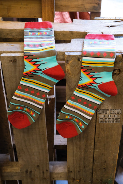 Azul Aztec Socks
