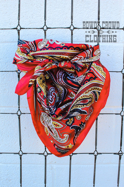 Red Hondo Wild Rag