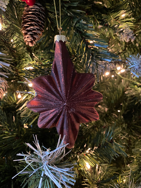 Bronze Star Ornament