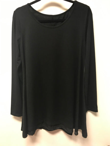 Swing Layered Long Sleeve Tunic