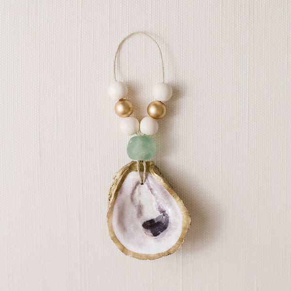 Grit & Grace Oyster Shell Ornament