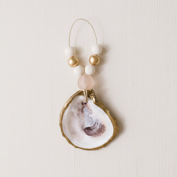 Grit & Grace Oyster Shell Ornament