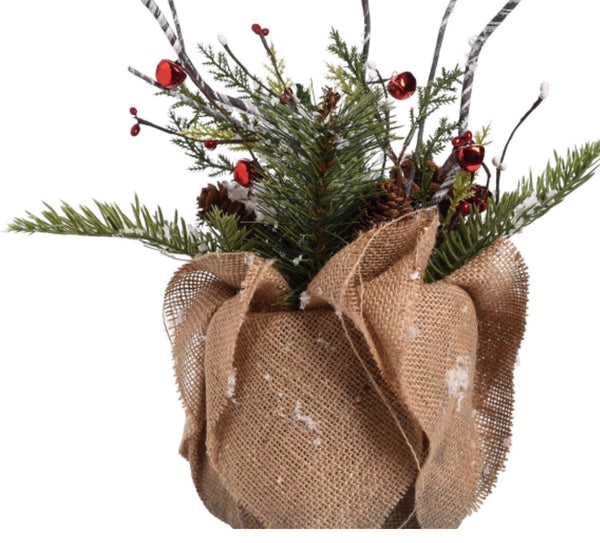 Transpac - Plastic Christmas Faux Arrangement