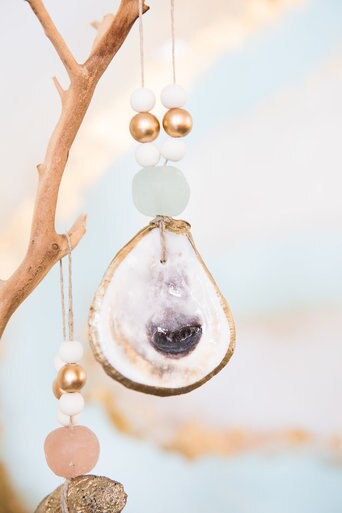 Grit & Grace Oyster Shell Ornament