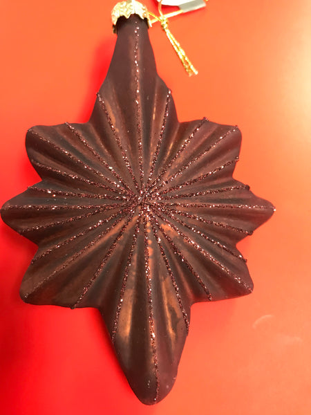 Bronze Star Ornament